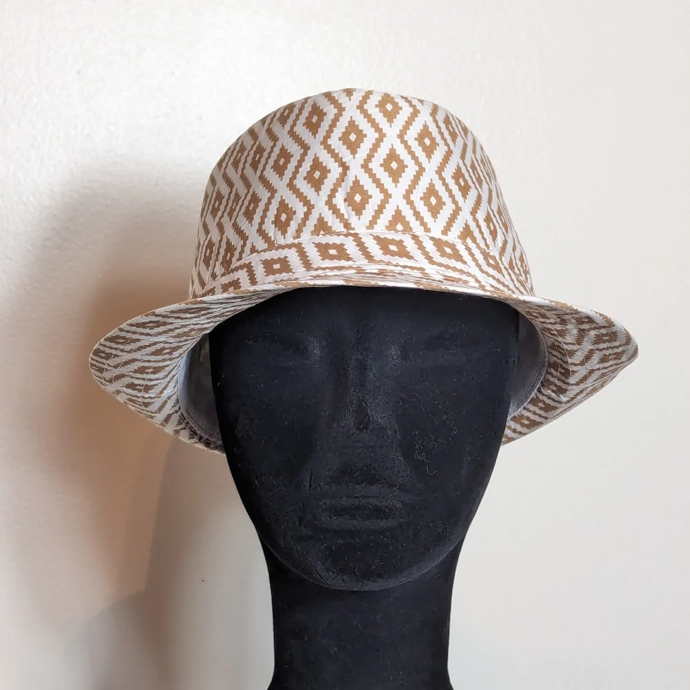 White‎ and Brown Fedora